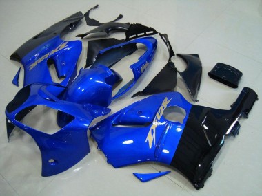 Kawasaki ZX12R 00-01 Verkleidungen - Blau Schwarz