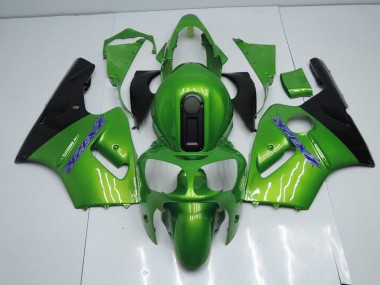 Kawasaki ZX12R 00-01 Verkleidungen - Grün und Schwarz