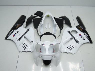 Kawasaki ZX12R 00-01 Verkleidungen - Weiß Monster