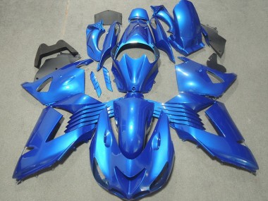 Kawasaki ZX14R ZZR 1400 06-11 Verkleidungen - Blau