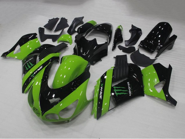 Kawasaki ZX14R ZZR 1400 06-11 Verkleidungen - Grünes Monster Kawasaki ZX14R ZZR 1400 06-11 Verkleidungen - Grünes Monster