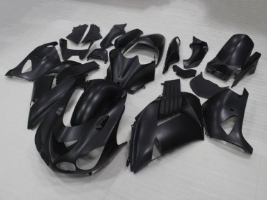 Kawasaki ZX14R ZZR 1400 06-11 Verkleidungen - Matt Schwarz