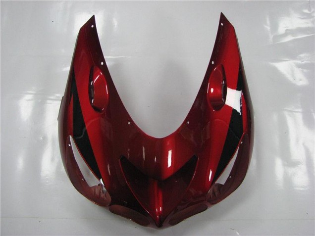 Kawasaki ZX14R ZZR 1400 06-11 Verkleidungen - Rot Schwarz