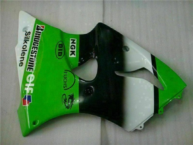 Kawasaki ZX6R 00-02 Motorrad Verkleidungen - Grün Schwarz Kawasaki ZX6R 00-02 Motorrad Verkleidungen - Grün Schwarz