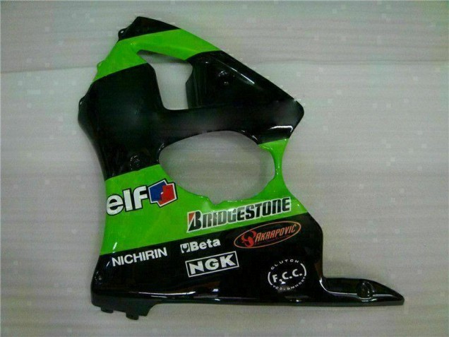 Kawasaki ZX6R 00-02 Verkleidung - Grün Kawasaki ZX6R 00-02 Verkleidung - Grün