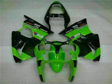 Kawasaki ZX6R 00-02 Verkleidung - Grün