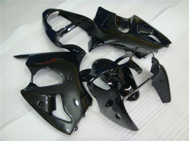 Kawasaki ZX6R 00-02 Verkleidungen - Glänzend Schwarz Kawasaki ZX6R 00-02 Verkleidungen - Glänzend Schwarz