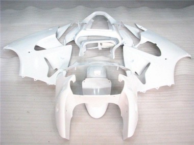 Kawasaki ZX6R 00-02 Verkleidungen - Glänzend Weiß