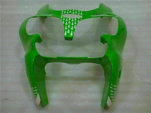 Kawasaki ZX6R 00-02 Verkleidungen & Plastik - Grün Schwarz Kawasaki ZX6R 00-02 Verkleidungen & Plastik - Grün Schwarz