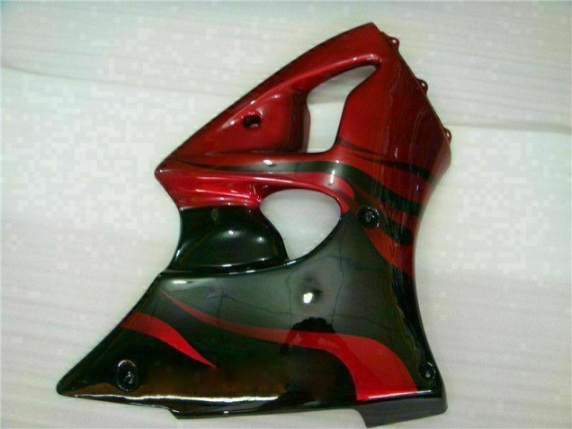 Kawasaki ZX6R 00-02 Verkleidungen - Rot Schwarz Kawasaki ZX6R 00-02 Verkleidungen - Rot Schwarz