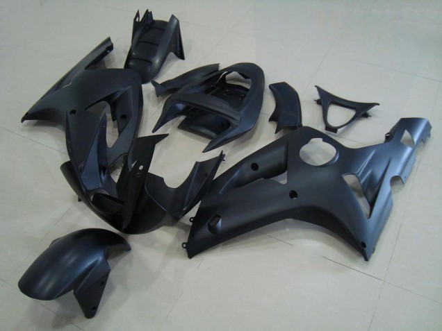 Kawasaki ZX6R 03-04 Verkleidung - Matt Schwarz Kawasaki ZX6R 03-04 Verkleidung - Matt Schwarz