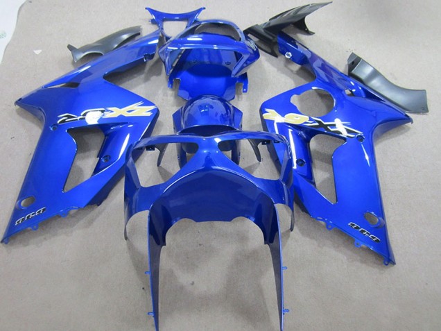 Kawasaki ZX6R 03-04 Verkleidungen - Blau 636