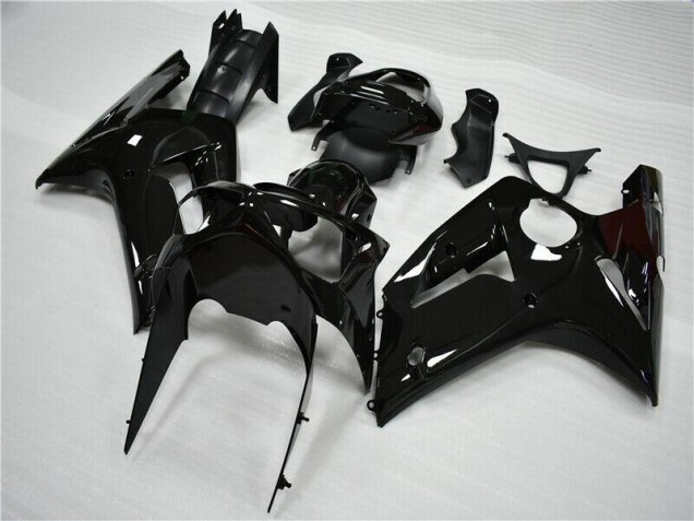 Kawasaki ZX6R 03-04 Verkleidungen - Glänzend Schwarz Kawasaki ZX6R 03-04 Verkleidungen - Glänzend Schwarz