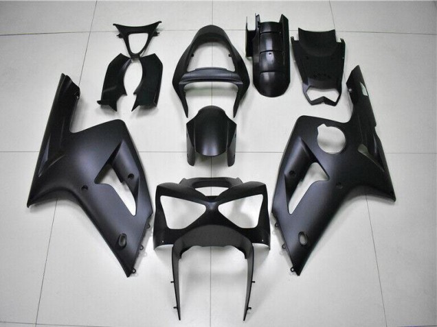 Kawasaki ZX6R 03-04 Verkleidungen - Matt Schwarz Kawasaki ZX6R 03-04 Verkleidungen - Matt Schwarz