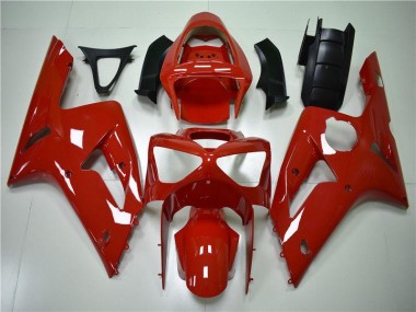 Kawasaki ZX6R 03-04 Verkleidungen - Rot