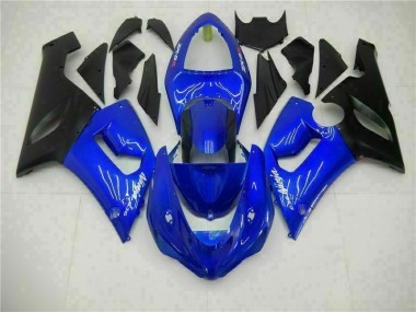 Kawasaki ZX6R 05-06 Verkleidung - Blau