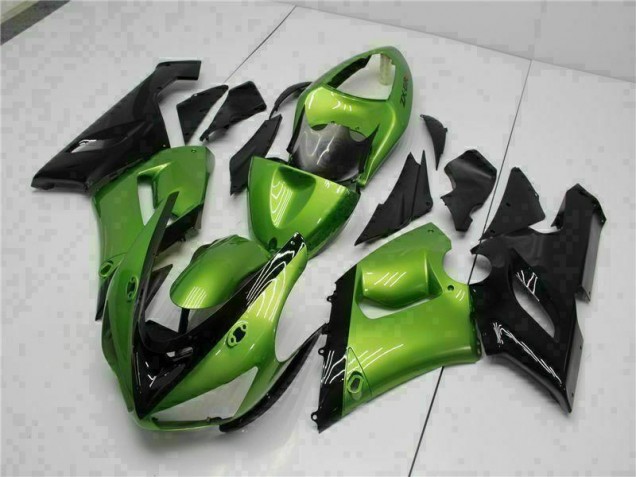 Kawasaki ZX6R 05-06 Verkleidung - Grün Kawasaki ZX6R 05-06 Verkleidung - Grün