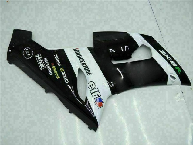 Kawasaki ZX6R 05-06 Verkleidung - Rot Schwarz Kawasaki ZX6R 05-06 Verkleidung - Rot Schwarz