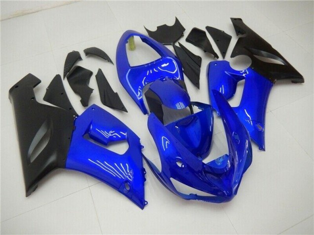 Kawasaki ZX6R 05-06 Verkleidungen - Blau