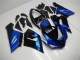 Kawasaki ZX6R 05-06 Verkleidungen - Blau Schwarz