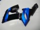 Kawasaki ZX6R 05-06 Verkleidungen - Blau Schwarz