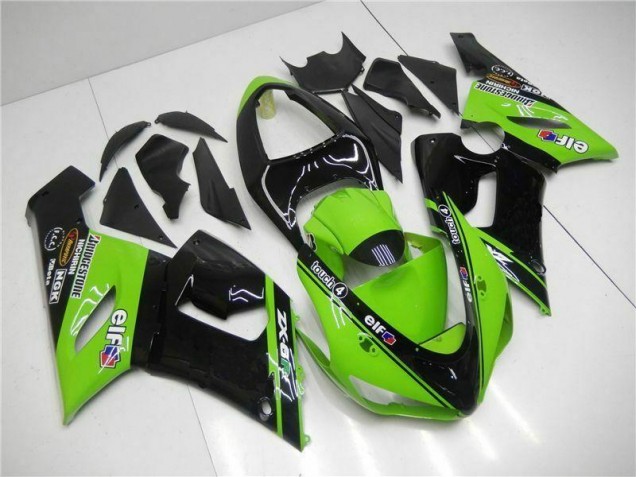 Kawasaki ZX6R 05-06 Verkleidungen - Grün Kawasaki ZX6R 05-06 Verkleidungen - Grün
