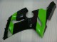 Kawasaki ZX6R 05-06 Verkleidungen - Grün Schwarz