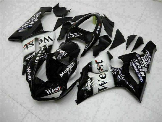 Kawasaki ZX6R 05-06 Verkleidungen Komplett Sets - Schwarz Kawasaki ZX6R 05-06 Verkleidungen Komplett Sets - Schwarz