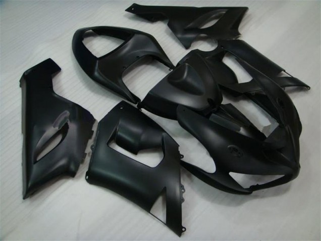 Kawasaki ZX6R 05-06 Verkleidungen - Matt Schwarz Kawasaki ZX6R 05-06 Verkleidungen - Matt Schwarz