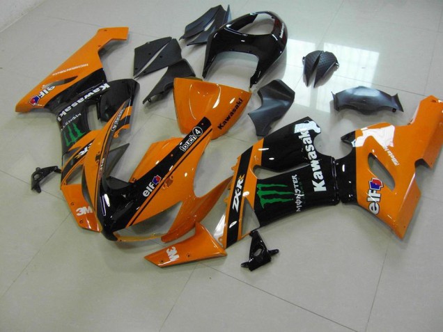 Kawasaki ZX6R 05-06 Verkleidungen - Orange Monster Kawasaki ZX6R 05-06 Verkleidungen - Orange Monster