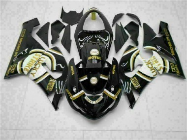 Kawasaki ZX6R 05-06 Verkleidungen & Plastik - Schwarz