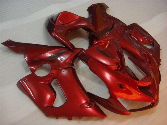 Kawasaki ZX6R 05-06 Verkleidungen - Rot