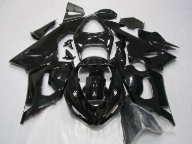 Kawasaki ZX6R 05-06 Verkleidungen - Schwarz
