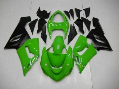 Kawasaki ZX6R 05-06 Vollverkleidung - Grün