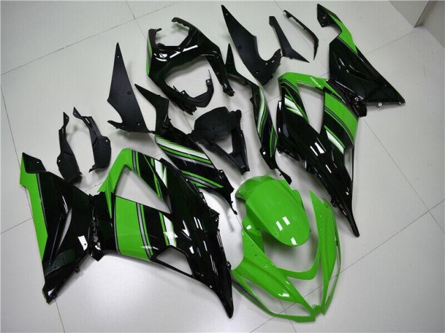 Kawasaki ZX6R 13-18 Verkleidung - Grün Schwarz Kawasaki ZX6R 13-18 Verkleidung - Grün Schwarz