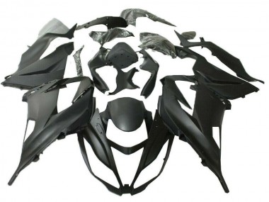 Kawasaki ZX6R 13-18 Verkleidung - Matt Schwarz