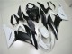 Kawasaki ZX6R 13-18 Verkleidung - Weiß Schwarz Kawasaki ZX6R 13-18 Verkleidung - Weiß Schwarz