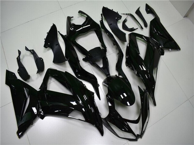Kawasaki ZX6R 13-18 Verkleidungen - Glänzend Schwarz Kawasaki ZX6R 13-18 Verkleidungen - Glänzend Schwarz