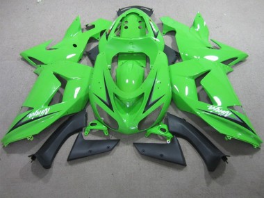 Kawasaki ZX6R 13-18 Verkleidungen - Grün