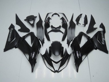 Kawasaki ZX6R 13-18 Verkleidungen - Matt Schwarz