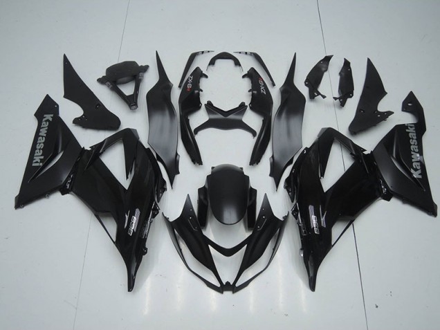 Kawasaki ZX6R 13-18 Verkleidungen - Matt Schwarz Kawasaki ZX6R 13-18 Verkleidungen - Matt Schwarz