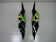Kawasaki ZX6R 13-18 Vollverkleidung - Grün Schwarz Kawasaki ZX6R 13-18 Vollverkleidung - Grün Schwarz