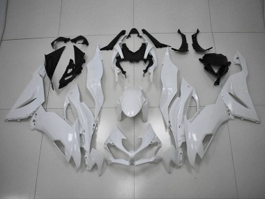 Kawasaki ZX6R 19-23 Verkleidungen - Weiß