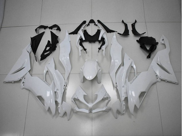Kawasaki ZX6R 19-23 Verkleidungen - Weiß Kawasaki ZX6R 19-23 Verkleidungen - Weiß