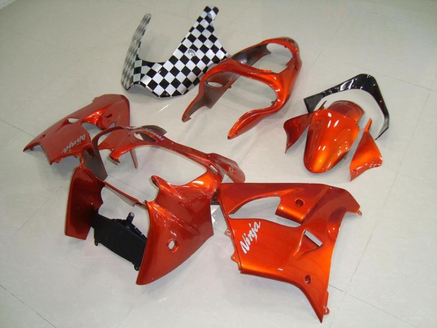 Kawasaki ZX9R 00-01 Verkleidungen - Orange