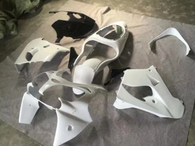 Kawasaki ZX9R 00-01 Verkleidungen - ReinWeiß Glänzendes Schwarz