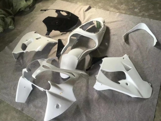 Kawasaki ZX9R 00-01 Verkleidungen - ReinWeiß Glänzendes Schwarz Kawasaki ZX9R 00-01 Verkleidungen - ReinWeiß Glänzendes Schwarz
