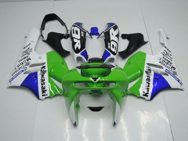 Kawasaki ZX9R 94-97 Verkleidungen - Grün Weiß