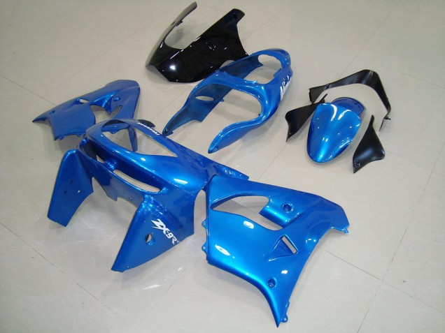 Kawasaki ZX9R 98-99 Verkleidungen - Blau Schwarz Kawasaki ZX9R 98-99 Verkleidungen - Blau Schwarz