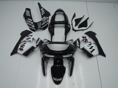 Kawasaki ZX9R 98-99 Verkleidungen - Schwarz West